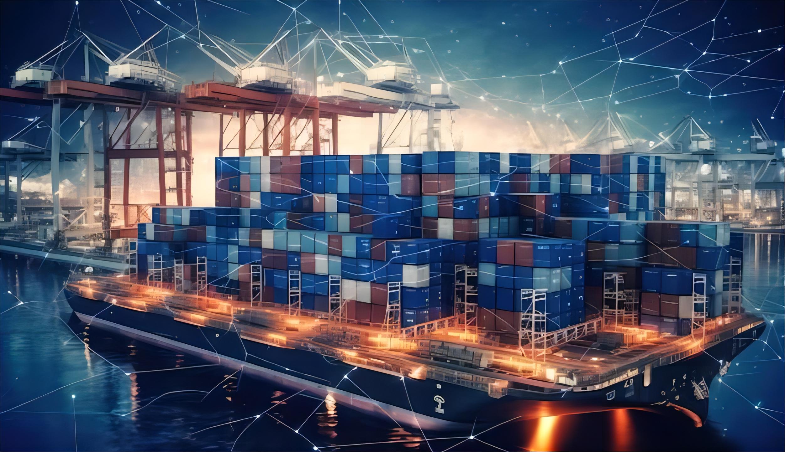 Comparison chart showing shipping transit times from China