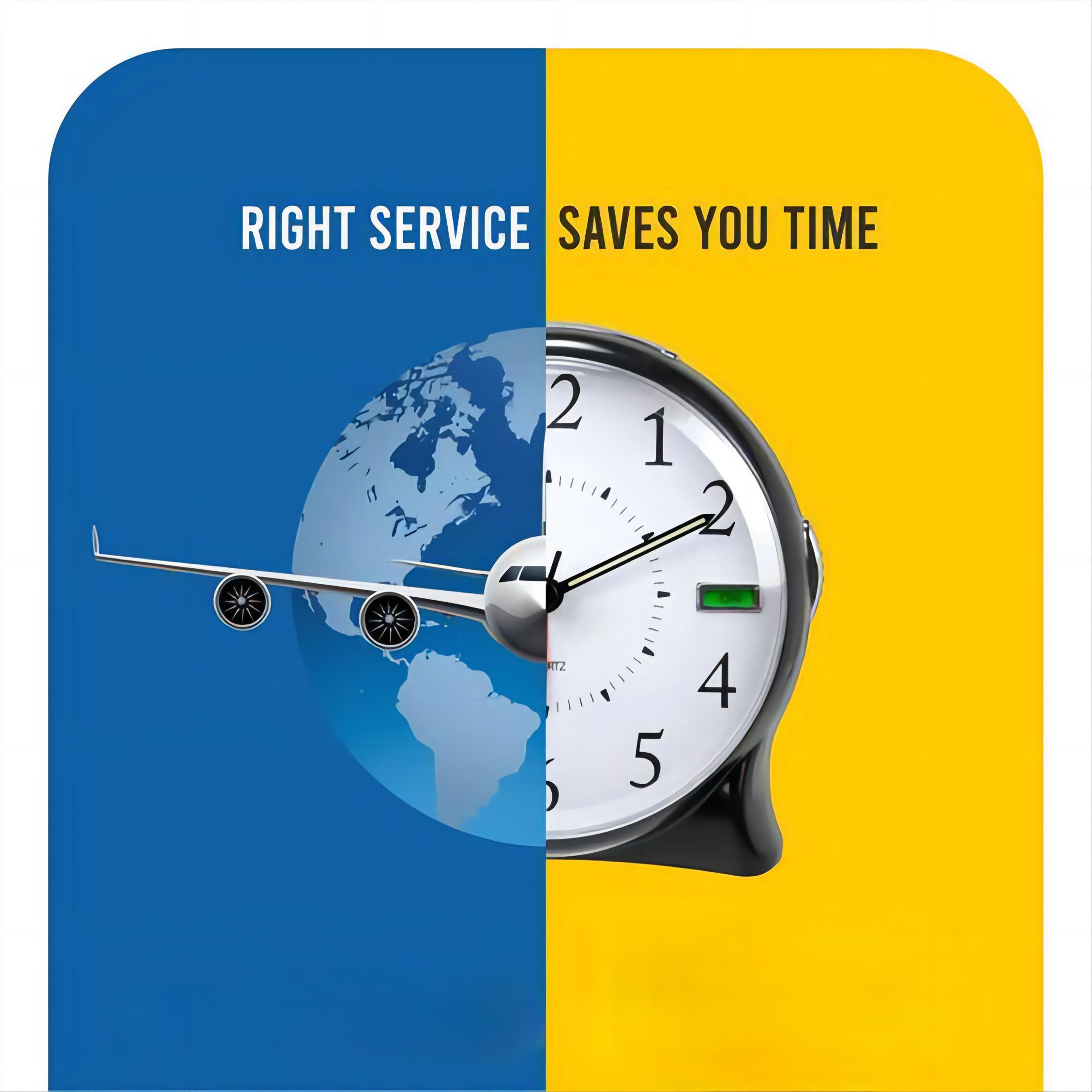 Air freight plane loading packages for small business delivery