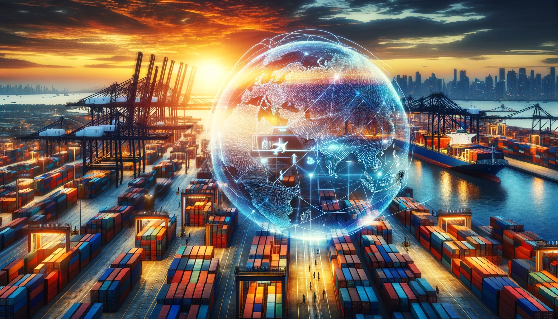 Professional logistics team managing ecommerce inventory
