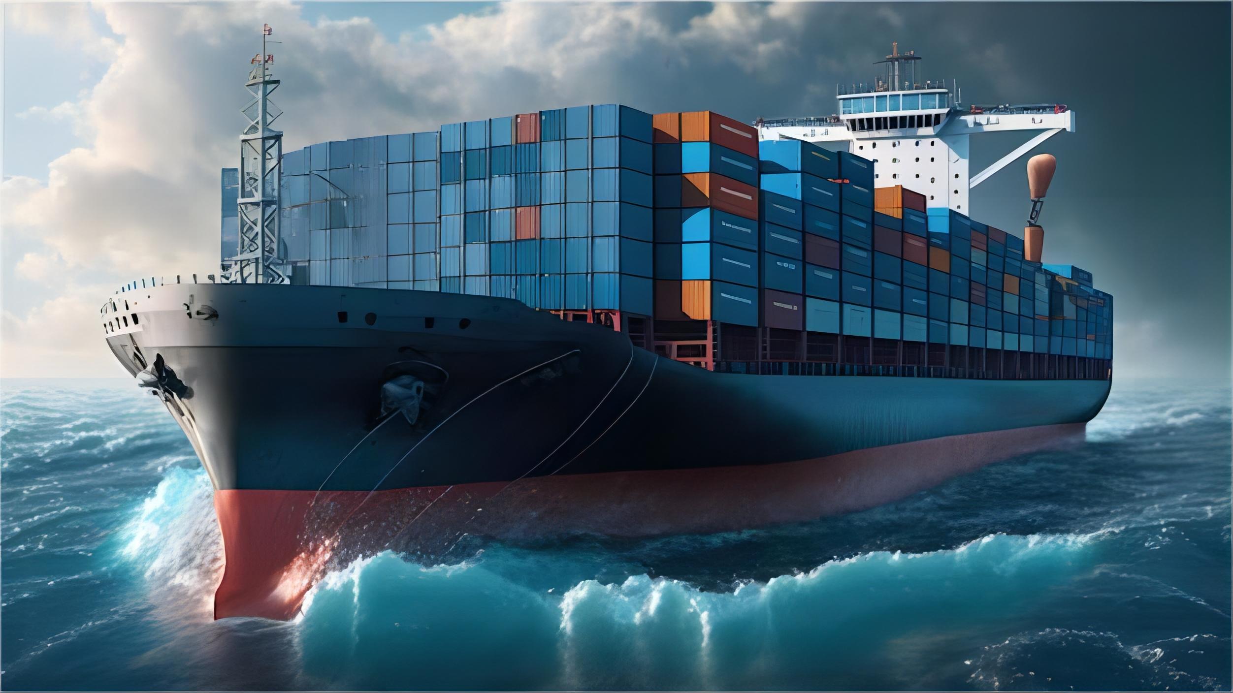 Warehouse worker processing express shipments for international delivery