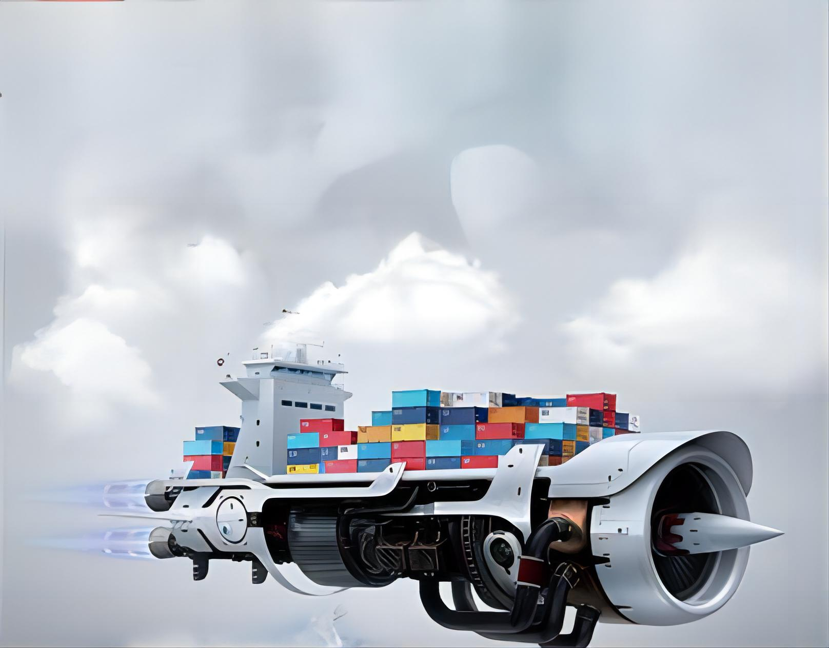 Logistics professional reviewing shipping documentation for international transit