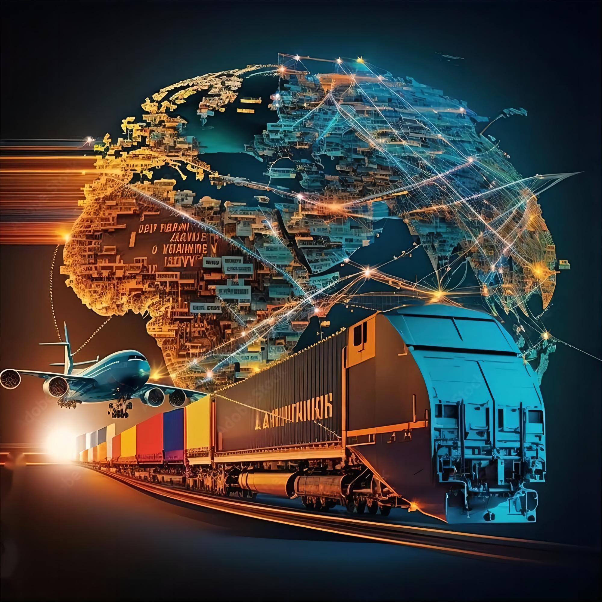 Professional logistics team managing Canadian imports