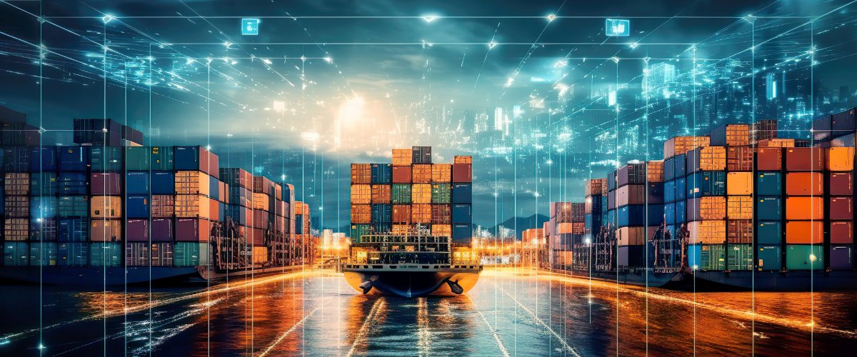 Logistics worker managing Australian customs documentation