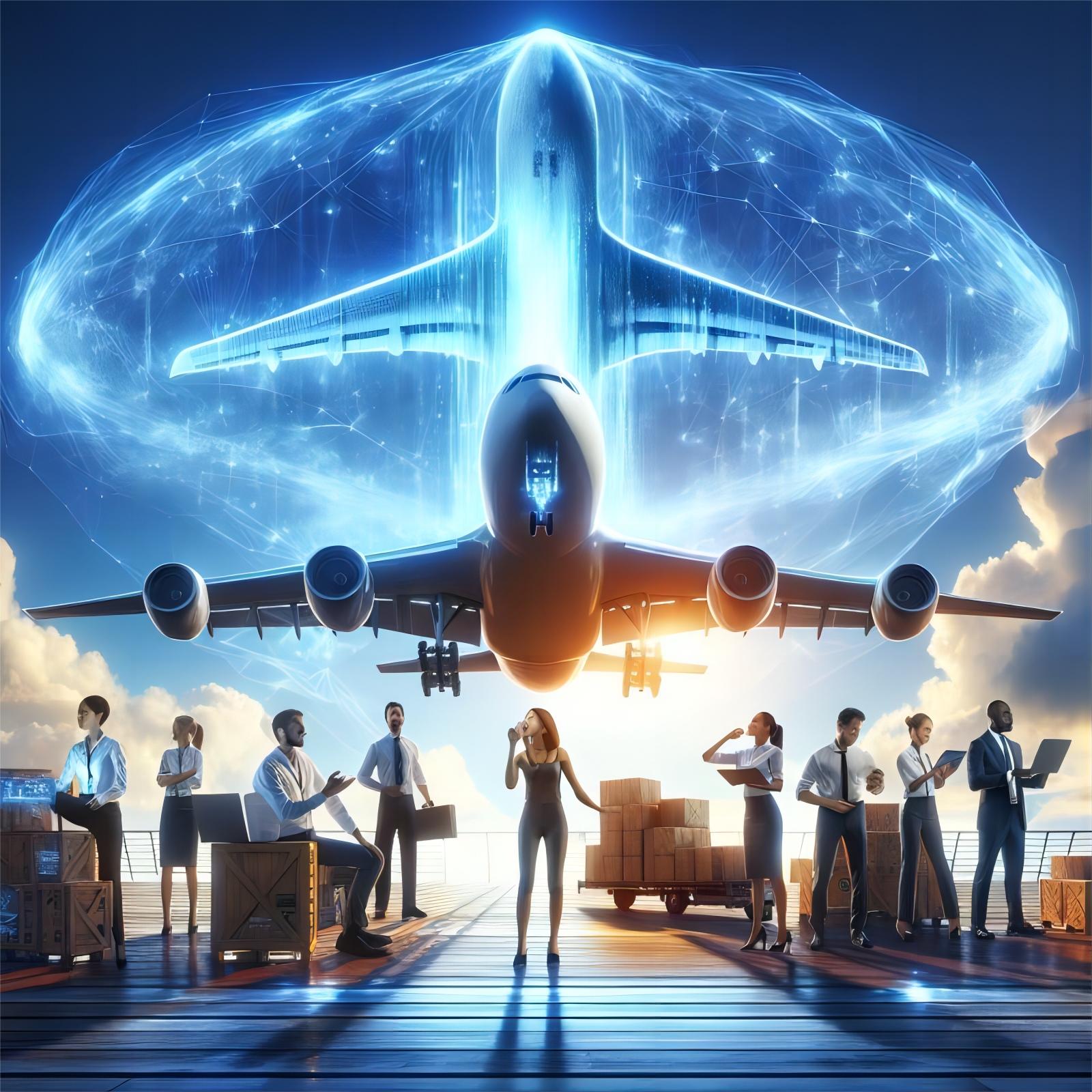 Logistics professional checking customs documentation