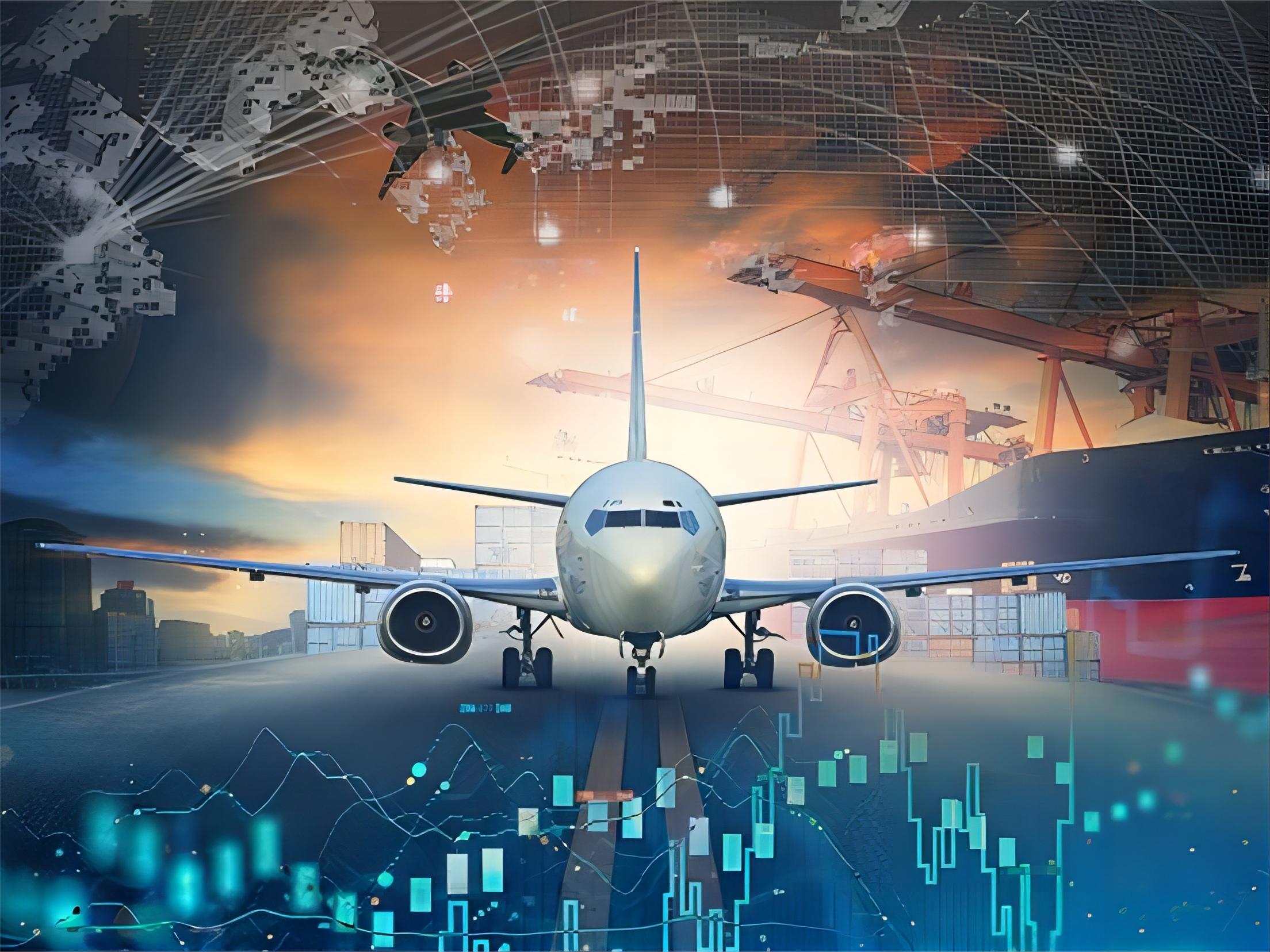 Logistics professional managing FCL shipping documents and customs